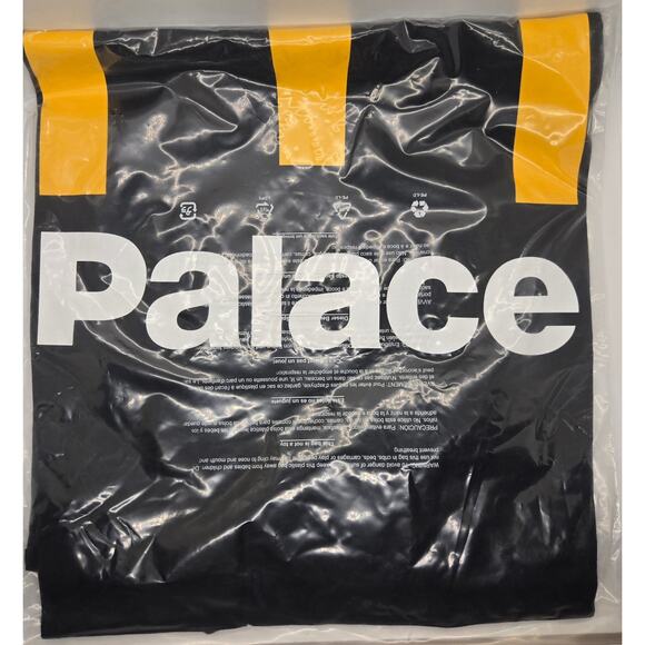 McDonald's x Palace Collaboration T-Shirt, Black w/ Yellow "M" Logo, Size Medium - Picture 4 of 4